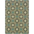 Sphinx By Oriental Weavers Oriental Weavers Montego 8323L 5x8 Rectangle - Blue/ Ivory-Polypropylene M8323L160230ST